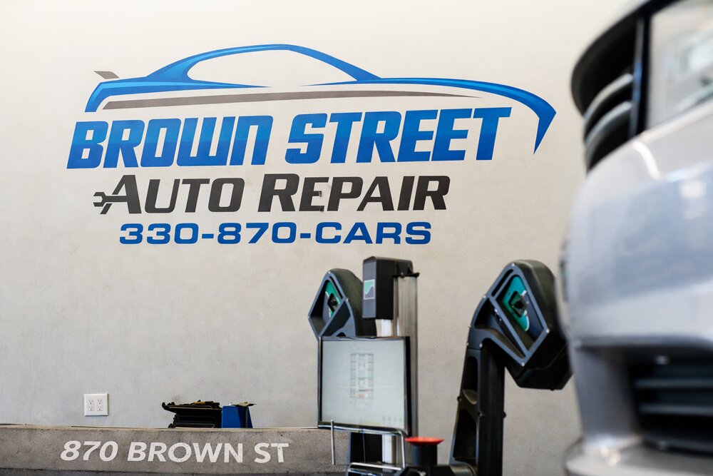 Diagnostic equipment at Brown Street Auto Repair