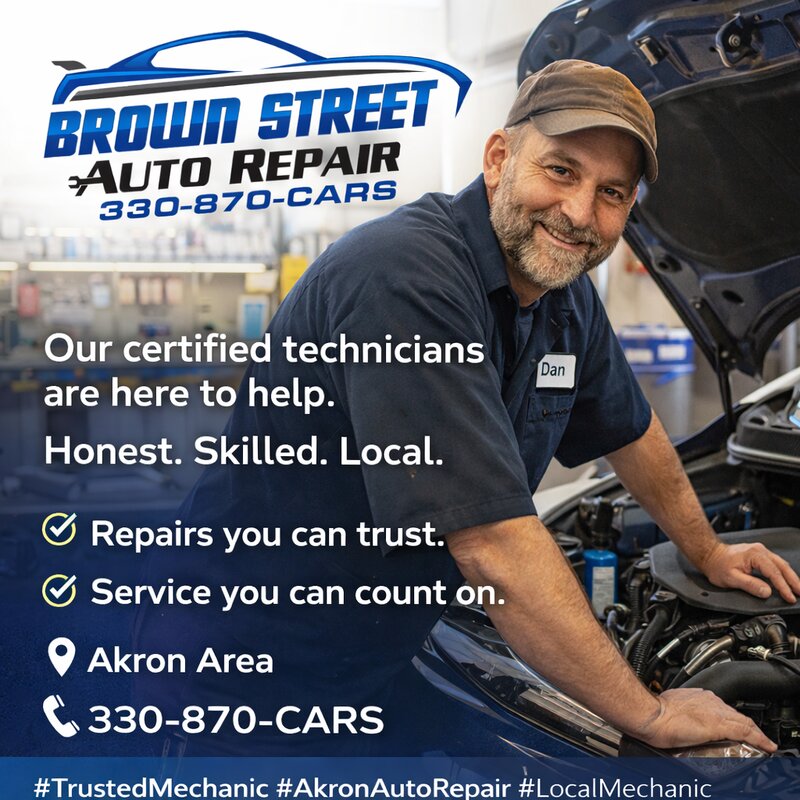 Trusted certified mechanic Brown Street Auto Repair